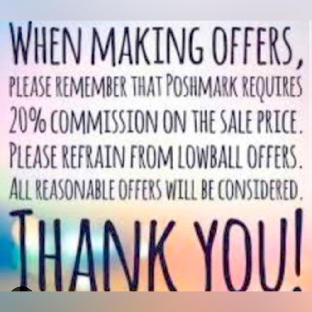 REASONABLE OFFERS